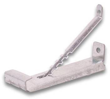 Прихований кронштейн. Сталь — 1,5 (мм); Цинк — 275 (гр/м²);