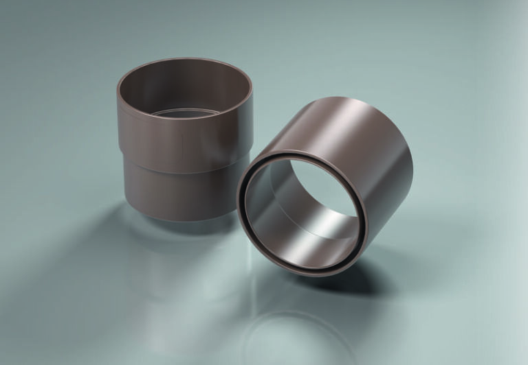 Муфта водостічної труби (з двома розірубами)