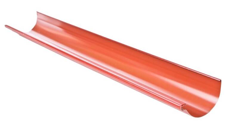 Жолоб водостічний Novatik Ronda. Довжина: 3 (м), 4 (м); Діаметр: 150 (мм);