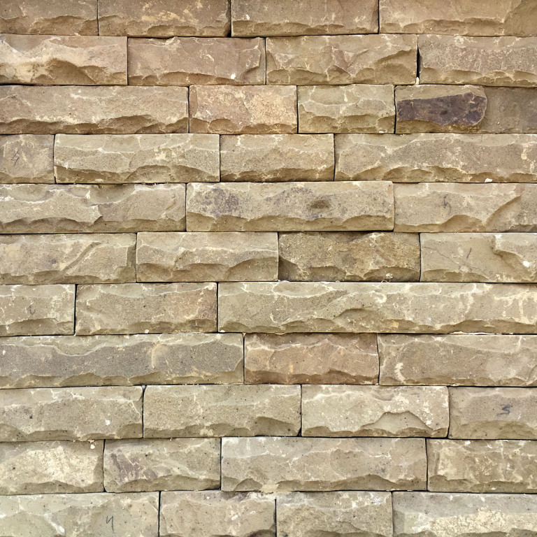 Луганський піщаник оливковий торцьований зі сколом 5 (см)